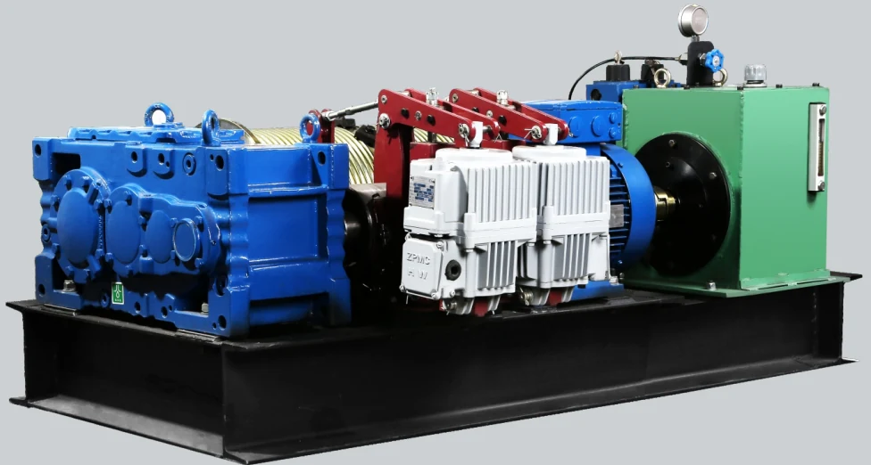 Fire curtain damping unit — product view 3